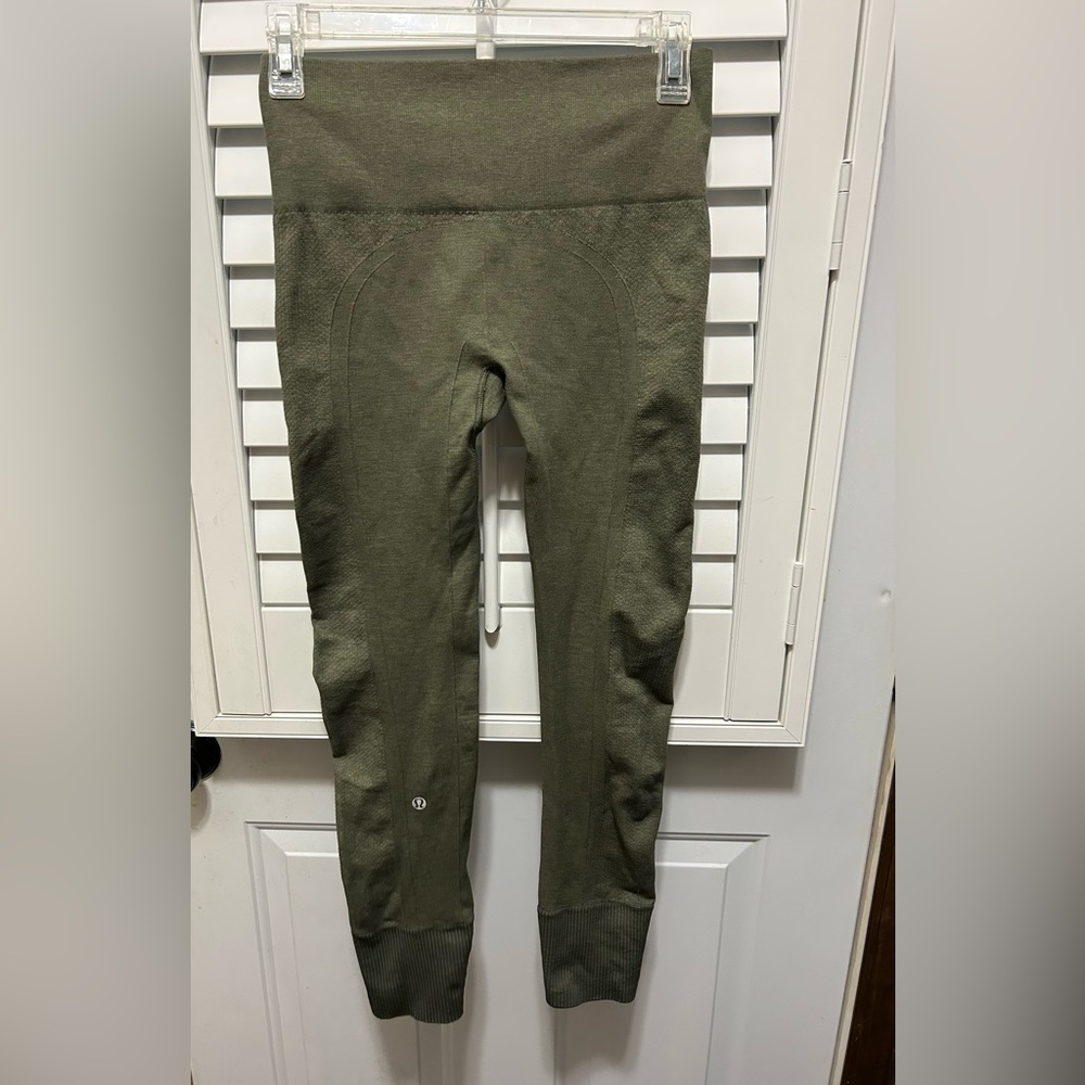 Lululemon Athletica Green Leggings